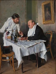 レストランでは、1887