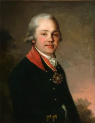 アレクサンドル・ドミトリエビッチ・アルセニエフの肖像、1796-1797