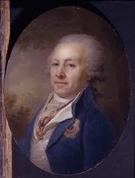 アレクセイ・イヴァノビッチ・ヴァシリエフ男爵の肖像1742-1807、1794