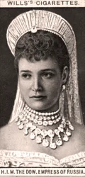 彼、ダウ。ロシア皇后、1908年。