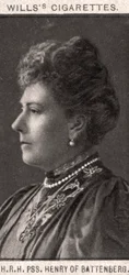 HRH、PSS。ヘンテンオブバッテンベルク、1908年。