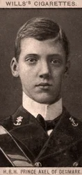 デンマークのHRH Prince Axel、1908年。