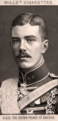 HRHスウェーデンの皇太子、1908年。
