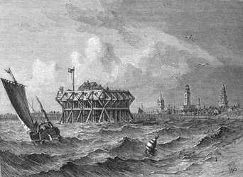「海からのカレー」、c1880