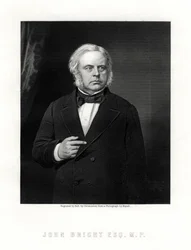 ジョン・ブライト、イギリスの過激派と自由主義の政治家、19世紀。