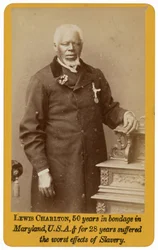 ルイス・チャールトン、1884年（写真）
