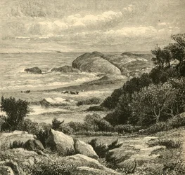 煉獄の遠景」、1872年。