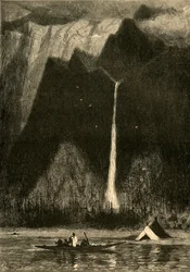 Multanomah Falls」、1872年。