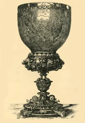 瑪瑙カップ、1881年。