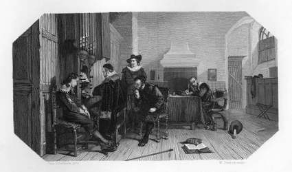 Jan Pieterszoon Sweelinck、オランダの作曲家およびオルガニスト、c1870