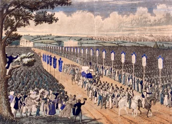 コペンハーゲン・フィールズ、イズリントン、ロンドン、1834年