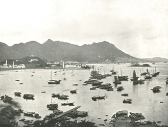 イーストポイント、ビクトリアヒルズ、香港、1895年。