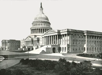 キャピトル、ワシントンDC、アメリカ合衆国、1895年。