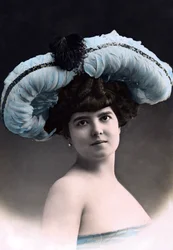 Paule Delys、劇場女優、1904年。
