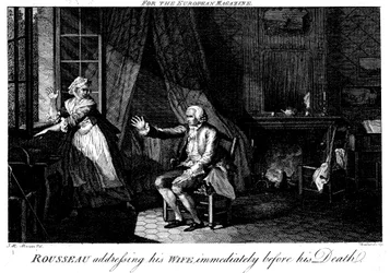 Jean Jacques Rousseau 1712-1778、フランス啓蒙主義の哲学者、教育家