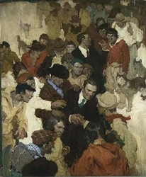 The Homecoming（油彩・合板）