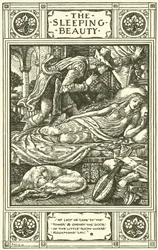眠れる森の美女」(エングレービング)