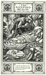 眠れる森の美女」(エングレービング)