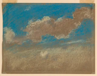 青い空に雲