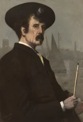 ジェイムズ・アボット・マクニール・ホイッスラー（1834-1903） 1870年 （油彩・キャンバス）