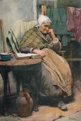 コーニッシュの老婦人、c1880、1906。