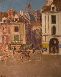 1902年、ノートルダム通りとケイドゥークヌ通り。