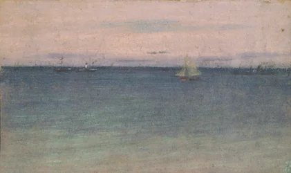 海景（油彩・キャンバス）