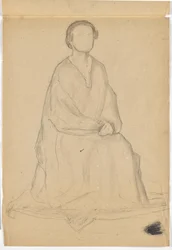 全身肖像画のための2つの習作