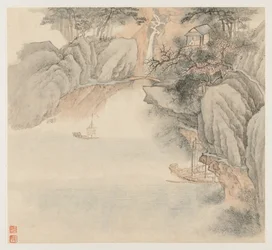 風景のアルバム：葉4、1677年。