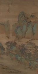 秋山の旅人