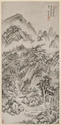 1659年の夏に抱かれた山の村。