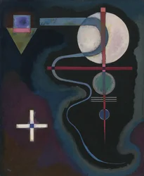 "Cool energy" Peinture de Vassily Kandinsky (ou Wassily Kandinski ou Kandinskij)