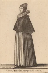 Ciuis Norimbergensis Vxor, 1643.