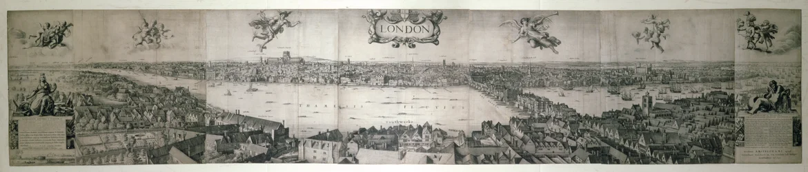 ロンドン、1647年（銅版）