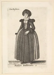 バーゼルの女、バーゼル、1644年。