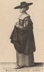Mulier Wiennensis Austri, 1643年。