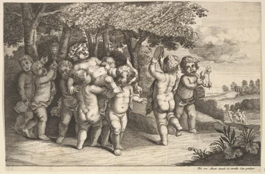 ナイン・スモール・ボーイズ、1625-77。