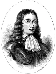 ペンシルバニア州の創設者であるウィリアムペン、c1666 c1880。