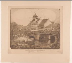 Firma Sluyters & Co. のオフィスビル。 Kali Besar Batavia (オブジェクトの元のタイトル)