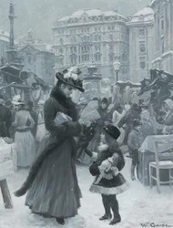 クリスマス フェア アム ホフ、1901 年。