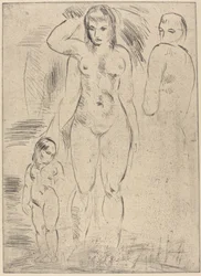 女性と子供