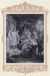 ワイマールのゲーテ（リトグラフ