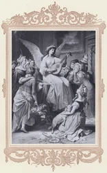 ミグノン、ウィルヘルム・マイスター（リトグラフ