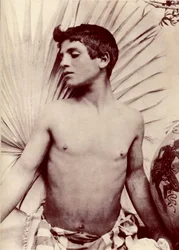 男性のヌードの研究、1900年頃