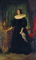 ダンサー ローラ モンテスの肖像画 1821 ～ 1861 年、1847 年。