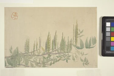Wisteria, c.1908 (colour woodblock print)   1448520   ja       japanese Successfully Translated  Original: Nero looking at Rome burning Translat: Nero looking at Rome burning 1458426 ja japanese Successfully Translated Original: Making the Shoreham Railroa