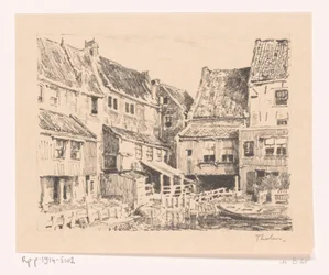 エンクホイゼンの古民家の裏 古民家 遠恵前（原題）