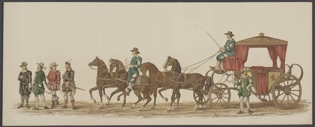 1862 年のデルフト パレード、第 4 および第 5 グループ デルフトのロイヤル アカデミーの第 4 ラストラム - Ao。 1862年 - 衣装を着たオプトグト (オブジェクトのシリーズタイトル)