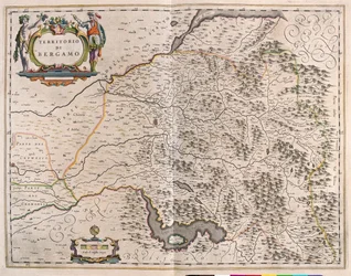 アムステルダム、ウィレム・ブラウ著『Theatrum Orbis Terrarum, sive Atlas Novus』所収。