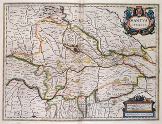 マンチュア公国、Willem Blaeu（1571-1638）の地図、イタリア